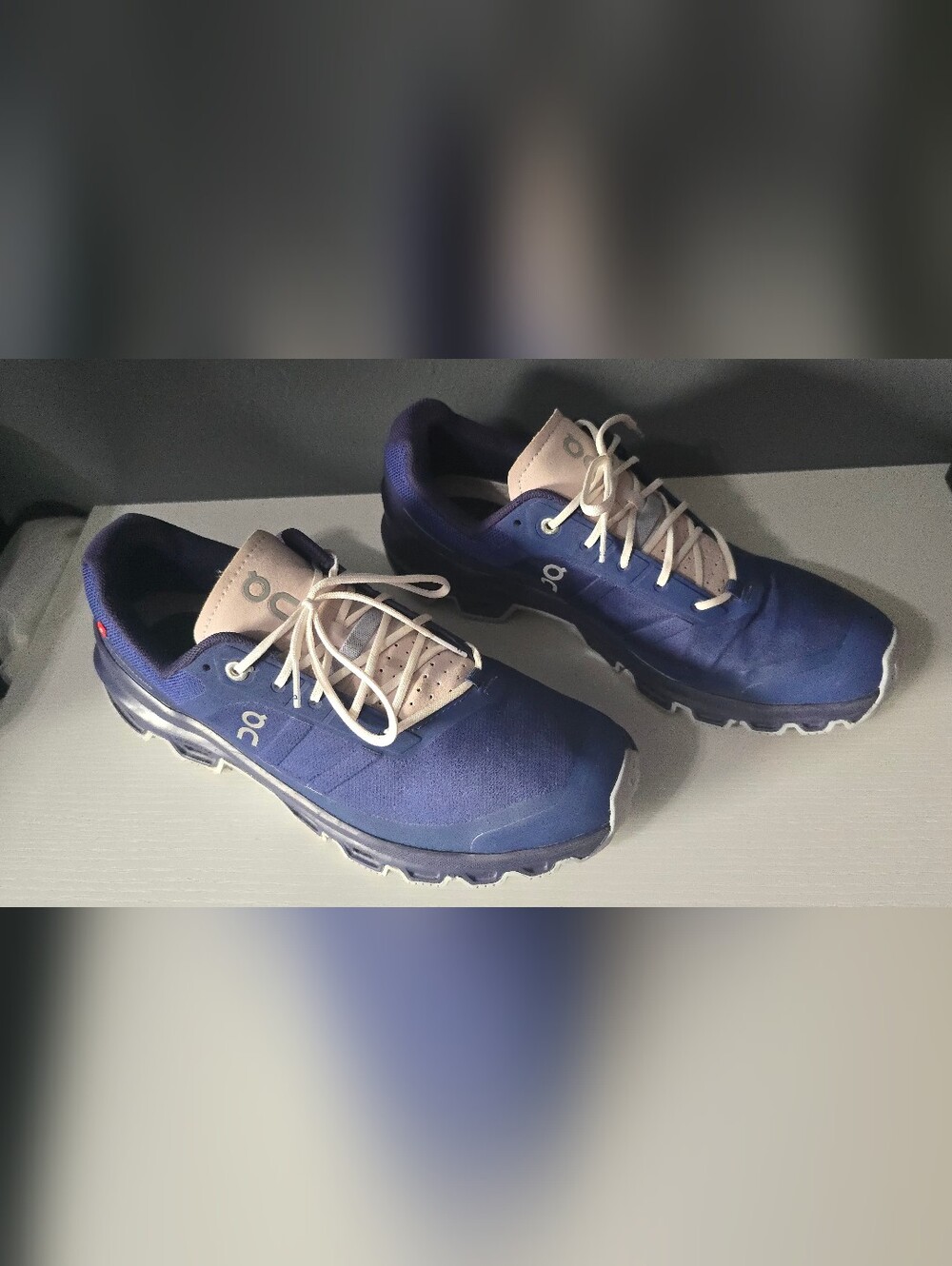 On Cloudventure trail running shoes feature a breathable mesh upper